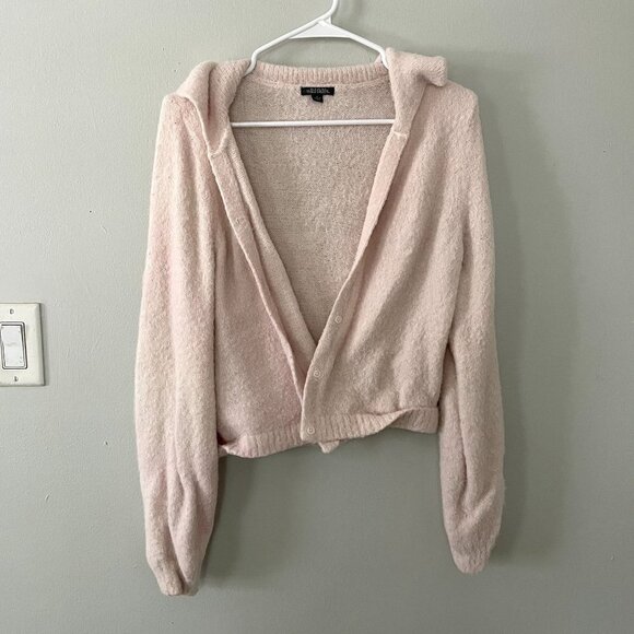 Wild Fable light pink button down cardigan sweater oversized comfortable - Picture 1 of 6